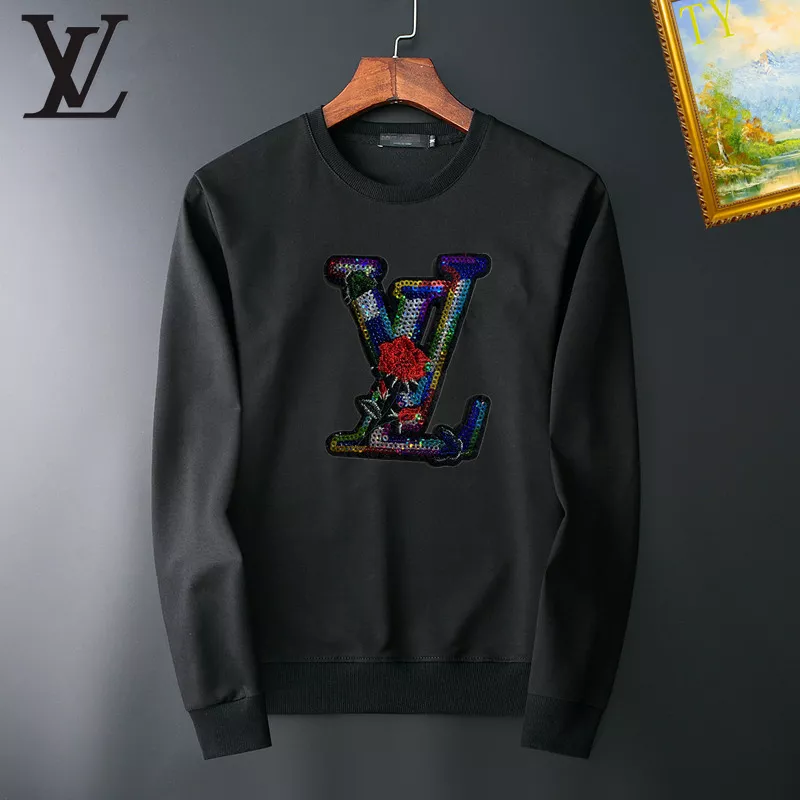 louis vuitton lv sweatshirt manches longues pour homme s_1276b24